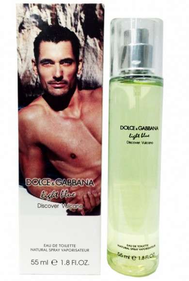 Духи с феромонами 55ml Дольче & Габбана Light Blue Discover Vulcano Pour Homme edt