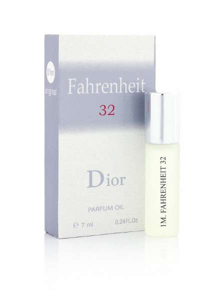 Масляные духи с феромонами Christian Dior Fahrenheit 32 7 ml