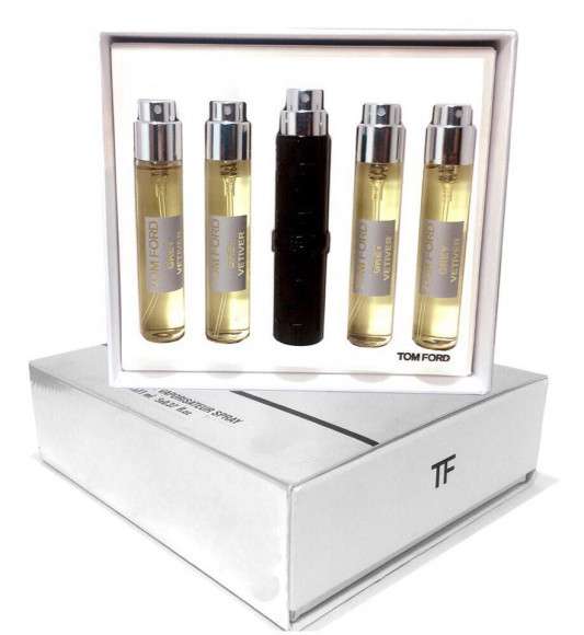 Подарочный набор Tom Ford "Grey Vetiver", 5*11 ml