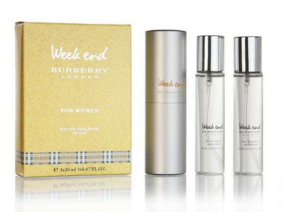 Туалетная вода 3*20 ml Burberry "Weekend" Туалетная вода 3*20 ml Burberry "Weekend"