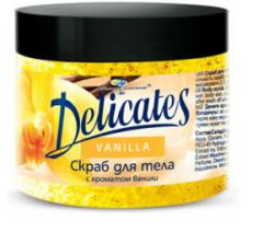 Cкраб д/тела "Vanilla", 300мл "Delicates Aroma Cocktail"