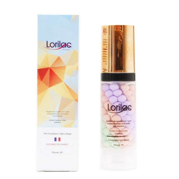 Трехцветная осветляющая основа под макияж 3 в 1 Lorilac 40 гр арт. B040 Трехцветная осветляющая основа под макияж 3 в 1 Lorilac 40 гр арт. B040