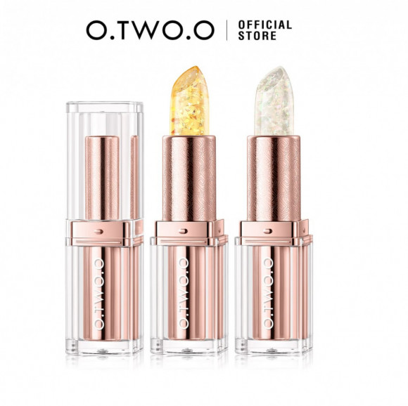 HC018-02 O.TWO.O Губная помада с золотистым эффектом и термоизменением