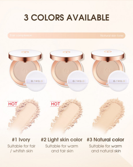 Компактная пудра O.TWO.O арт. SC025 #03 - 10 гр Компактная пудра O.TWO.O арт. SC025 #03 - 10 гр