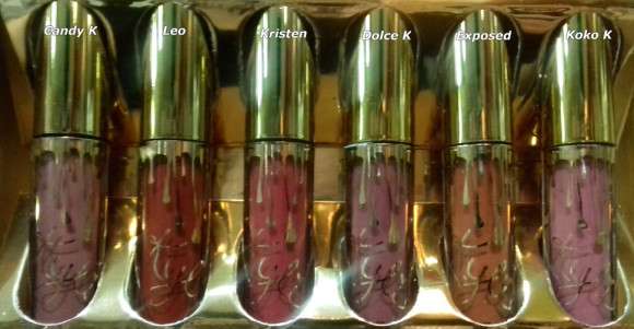 Жидкая помада Kylie Birthday Edition(6шт)