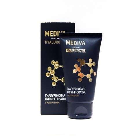 Mediva Гиалуроновая пилинг-скатка с коллагеном, 50 ml