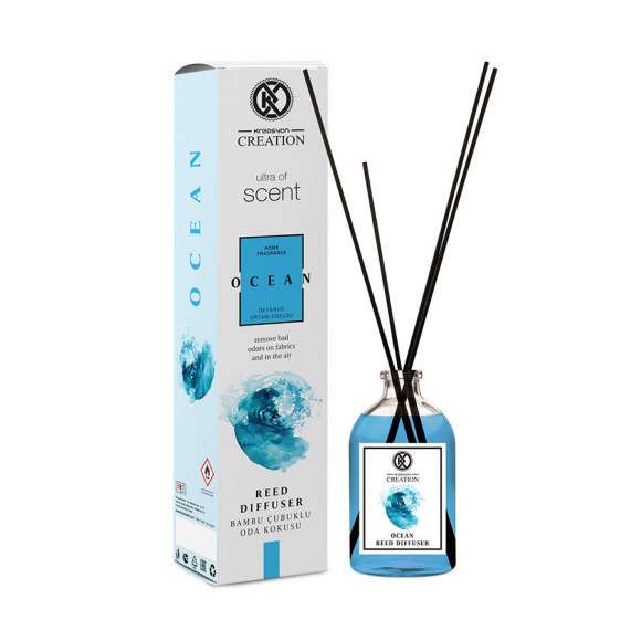 Аромадиффузор с палочками Kreasyon Reed Diffuser Ocean 115 ml