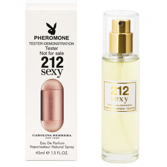 Тестер с феромонами Carolina Herrera 212 Sexy for women 45 мл Тестер с феромонами Carolina Herrera 212 Sexy for women 45 мл