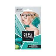 Compliment Смываемый красящий бальзам для волос Oh my Mermaid Изумруд , 25 ml