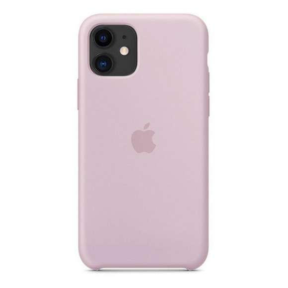 Силиконовый чехол для iPhone 12-mini сиреневый