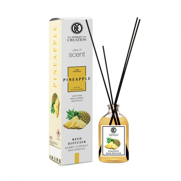 Аромадиффузор с палочками Kreasyon Reed Diffuser PineApple 115 ml